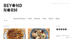 Desktop Screenshot of beyondnorm.com